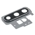 Back Camera Lens With Bracket / Bezel For Samsung Galaxy Note 10 Plus / 5G (Aura Glow / Silver)