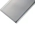 Back Cover Glass With Camera Lens For Samsung Galaxy Note 10 Plus / 5G (No Logo) (Aftermarket Plus) (Aura Glow / Silver)