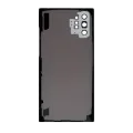 Back Cover Glass With Camera Lens For Samsung Galaxy Note 10 Plus / 5G (No Logo) (Aftermarket Plus) (Aura Black)
