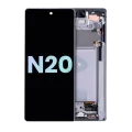 OLED Assembly With Frame For Samsung Galaxy Note 20 5G (Service Pack) (Mystic Gray)