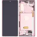 OLED Assembly With Frame For Samsung Galaxy Note 20 5G (Service Pack) (Mystic Bronze)