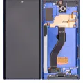 OLED Assembly With Frame For Samsung Galaxy Note 10 Plus / 5G (Service Pack) (Aura Blue)