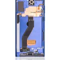 OLED Assembly With Frame For Samsung Galaxy Note 10 Plus / 5G (Service Pack) (Aura Blue)