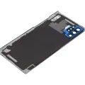 Back Cover Glass With Camera Lens For Samsung Galaxy Note 10 Plus / 5G (No Logo) (Aftermarket Plus) (Aura Blue)