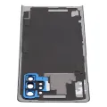 Back Cover Glass With Camera Lens For Samsung Galaxy Note 10 Plus / 5G (No Logo) (Aftermarket Plus) (Aura Blue)