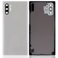 Задня кришка зі скло камери для Samsung Galaxy Note 10 Plus / 5G (Service Pack) (Aura White)
