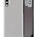 Задня кришка зі скло камери для Samsung Galaxy Note 10 Plus / 5G (Service Pack) (Aura White)