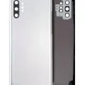 Задня кришка зі скло камери для Samsung Galaxy Note 10 Plus / 5G (Service Pack) (Aura Glow / Silver)