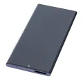 Дисплейний модуль (OLED) з рамкою для Samsung Galaxy Note 20 Ultra 5G (Service Pack) (Mystic Black)