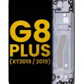 LCD Assembly With Frame For Motorola Moto G8 Plus (XT2019 / 2019) (Refurbished) (All Colors)