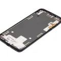Mid-Frame Housing For Motorola Moto G8 Plus (XT2019 / 2019) (Red)