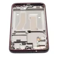 Mid-Frame Housing For Motorola Moto G8 Plus (XT2019 / 2019) (Red)