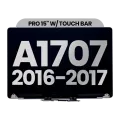 Complete LCD Display Assembly For MacBook Pro 15" A1707 (2016-2017) (Used OEM Pull: Grade A) (Space Gray)