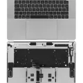 Top Case with Battery and Keyboard (ISO UK) For MacBook Pro 15" A1707 (2016-2017) (Space Gray)