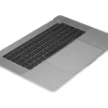 Top Case with Battery and Keyboard (ISO UK) For MacBook Pro 15" A1707 (2016-2017) (Space Gray)