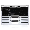 Top Case with Keyboard (ISO French) For MacBook Pro 13" A1708 (2016-2017) (Silver)