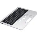 Top Case with Keyboard (ISO French) For MacBook Pro 13" A1708 (2016-2017) (Silver)