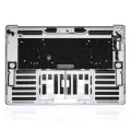Top Case with Keyboard (ISO French) For MacBook Pro 15" A1707 (2016-2017) (Silver)