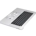 Top Case with Keyboard (ISO French) For MacBook Pro 15" A1707 (2016-2017) (Silver)