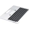 Top Case with Keyboard (ISO French) For MacBook Pro 13" A1706 (2016-2017) (Silver)