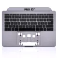 Top Case with Keyboard (ISO French) For MacBook Pro 13" A1708 (2016-2017) (Space Gray)