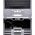 Top Case with Keyboard (ISO French) For MacBook Pro 13" A1708 (2016-2017) (Space Gray)