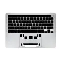 Top Case with Battery and Keyboard (ANSI US) For MacBook Pro 13" A2289 (2020) (Used OEM Pull: Grade B/C) (Silver)