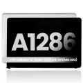Complete LCD Display Assembly For MacBook Pro 15" A1286 (2011-2012) (Used OEM Pull: Grade A) (Glossy)