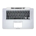 Top Case with Keyboard (ANSI US) For MacBook Pro 15" A1286 (2008)