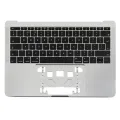 Top Case with Battery and Keyboard (ANSI US) For MacBook Pro 13" A1708 (2016) (OEM New) (Silver)