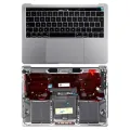 Top Case with Battery and Keyboard (ISO UK) For MacBook Pro 13" A1706 (2016) (Space Gray)