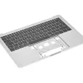 Top Case with Keyboard (ISO UK) For MacBook Pro 13" A1708 (2016-2017) (OEM New) (Space Gray)