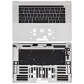 Top Case with Keyboard (ANSI US) For MacBook Pro 15" A1707 (2016-2017) (OEM New) (Silver)