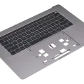 Top Case with Keyboard (ANSI US) For MacBook Pro 15" A1707 (2016-2017) (OEM New) (Space Gray)