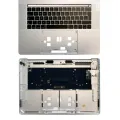 Top Case with Keyboard (ISO UK) For MacBook Pro 15" A1707 (2016-2017) (OEM New) (Silver)