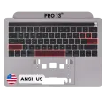 Top Case with Keyboard (ANSI US) For MacBook Pro 13" A1989 (2018-2019) (OEM New) (Space Gray)