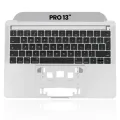 Top Case with Keyboard (ISO UK) For MacBook Pro 13" A1989 (2018-2019) (OEM New) (Space Gray)
