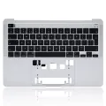 Top Case with Keyboard (ISO UK) For MacBook Pro 13" A2289 (2020) (OEM New) (Silver)