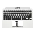 Top Case with Keyboard (ISO UK) For MacBook Air 11" A1370 (2011)