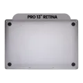 Bottom Case For MacBook Pro 13" A1708 (2016-2017) (Used OEM Pull: Grade B/C) (Space Gray)