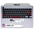 Top Case with Keyboard (ANSI US) For MacBook Pro 13" A2289 (2020) (OEM New) (Space Gray)