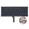 Keyboard W/ Backlight & Screws (US English) For MacBook Air 13" A1466 (2012-2017) / A1369 (2011)
