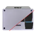 Bottom Case with Battery (A1527) For MacBook 12" A1534 (2015) (Space Gray)