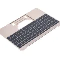 Top Case with Keyboard (ANSI US) and Microphone For MacBook 12" A1534 (2015) (OEM New) (Gold)