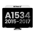 Complete LCD Display Assembly For MacBook 12" A1534 (2015-2017) (Used OEM Pull: Grade A) (Silver)