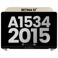 Complete LCD Display Assembly For MacBook 12" A1534 (2015) (Used OEM Pull: Grade A) (Gold)