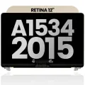 Complete LCD Display Assembly For MacBook 12" A1534 (2015) (Used OEM Pull: Grade B) (Gold)