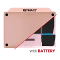Bottom Case with Battery (A1705) For MacBook 12" A1534 (2016-2017) (Rose Gold)