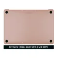 Bottom Case with Battery (A1705) For MacBook 12" A1534 (2016-2017) (Rose Gold)