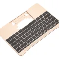 Top Case with Keyboard (ANSI US) and Microphone For MacBook 12" A1534 (2016-2017) (OEM New) (Gold)